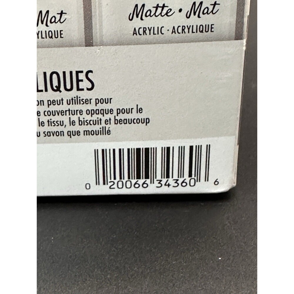 New Testers Craft Acrylic Paint 12  Set Matte Finish Multipurpose Water Based - Picture 4 of 9